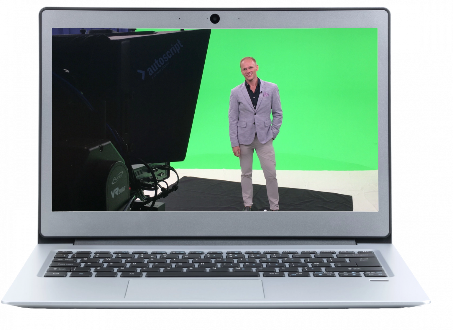 Green screen Studio & Teleprompter Freeman Productions