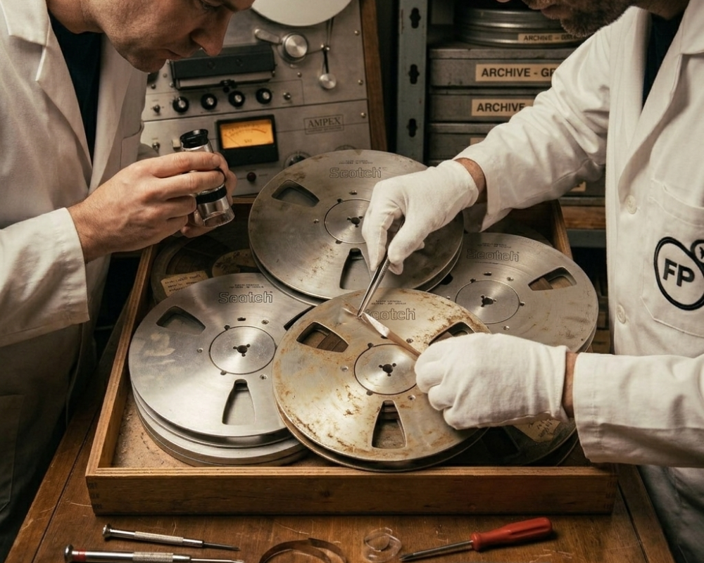 Old reels, renewed sound