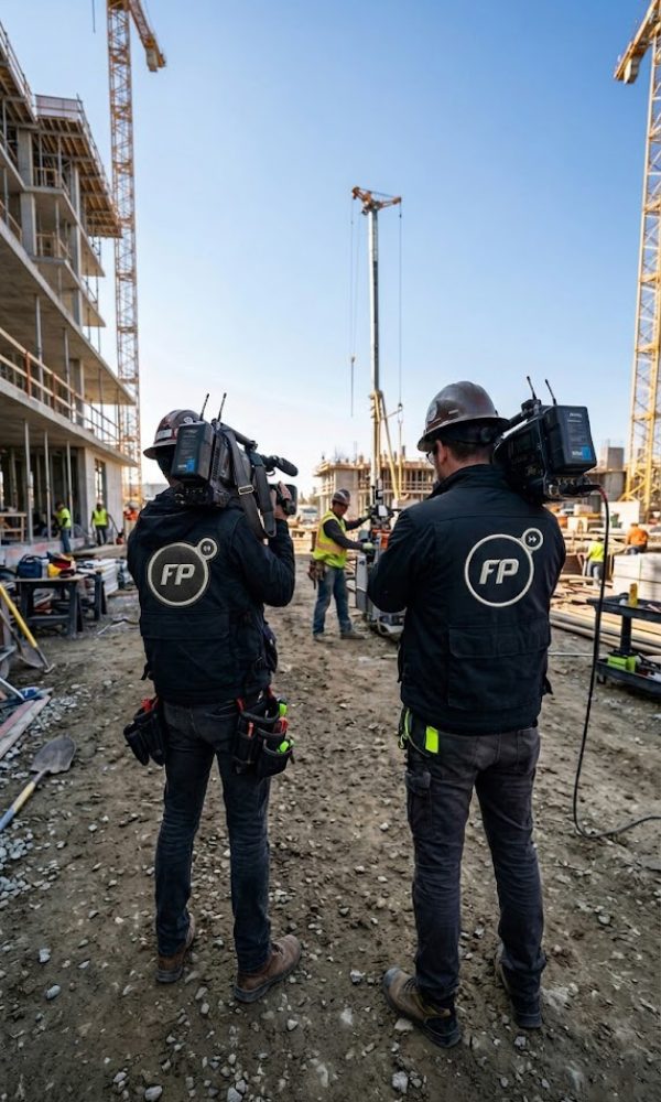 construction camera crew